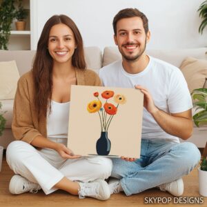 Ranunculus Vase Art