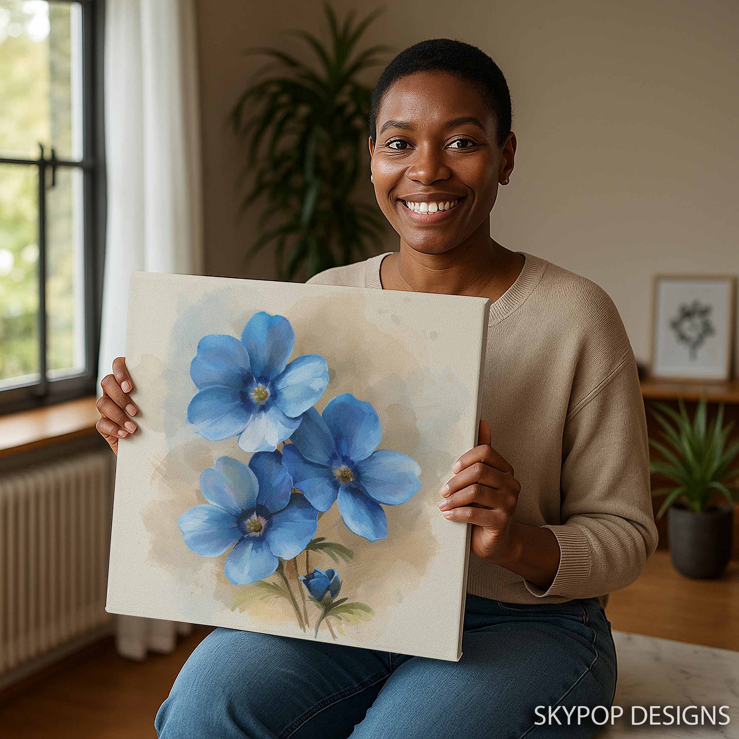 9.jpg Delphinium Art