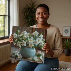Jasmine Blooms Art