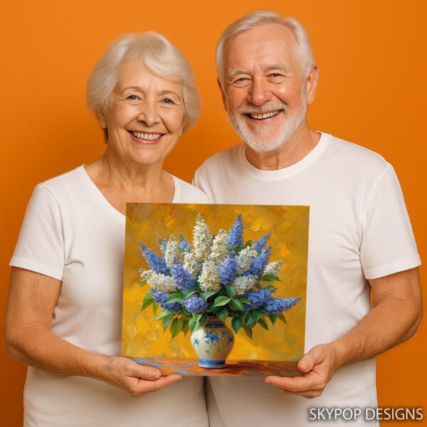 Lilac Bouquet Art