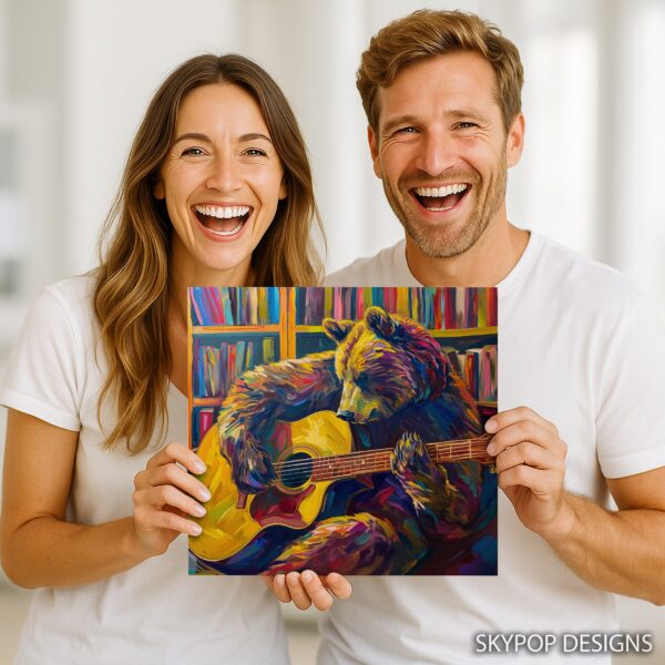 Bear Guitar Art