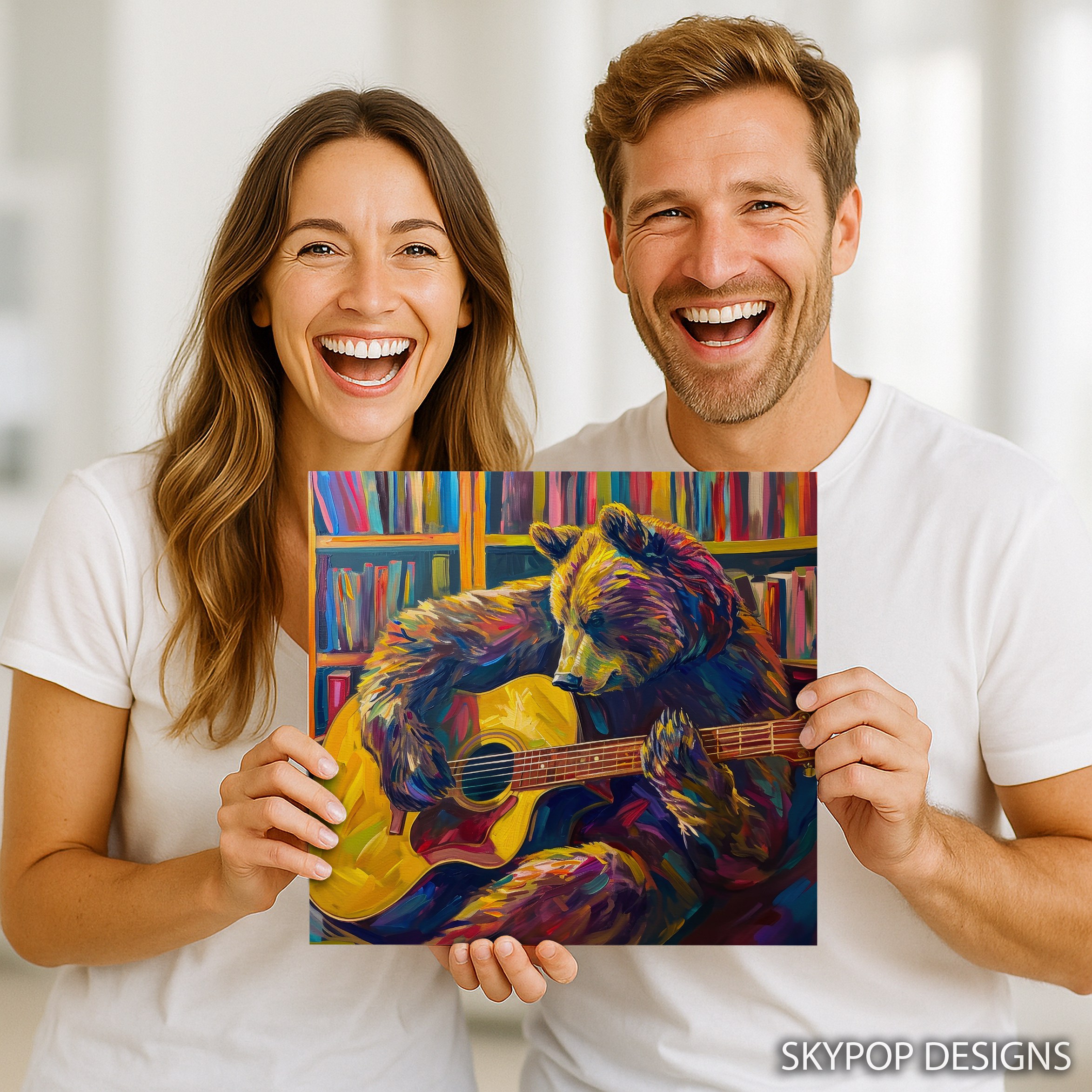 9.jpg Bear Guitar Art
