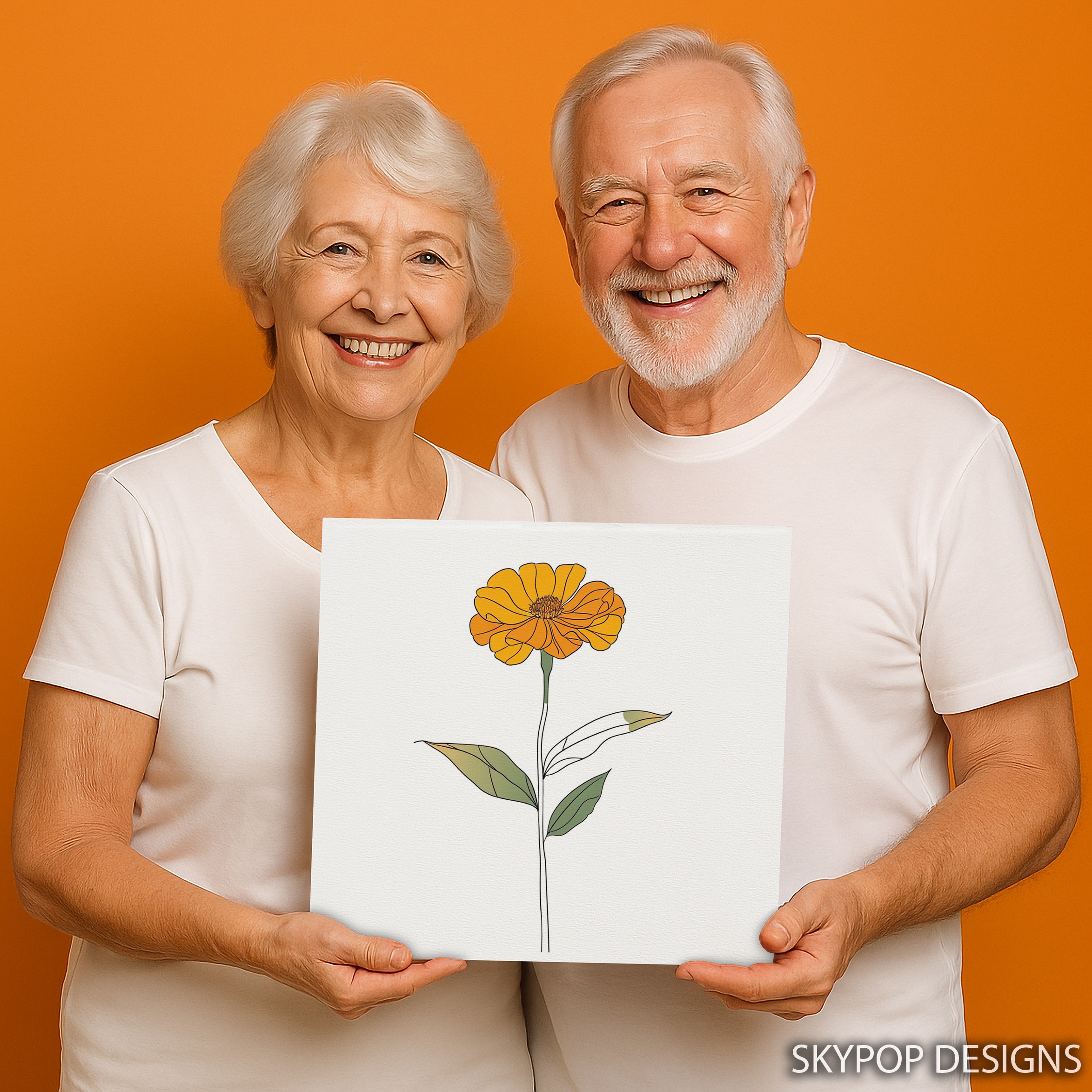 9.jpg Marigold Bloom Art