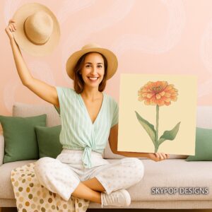 Zinnia Art