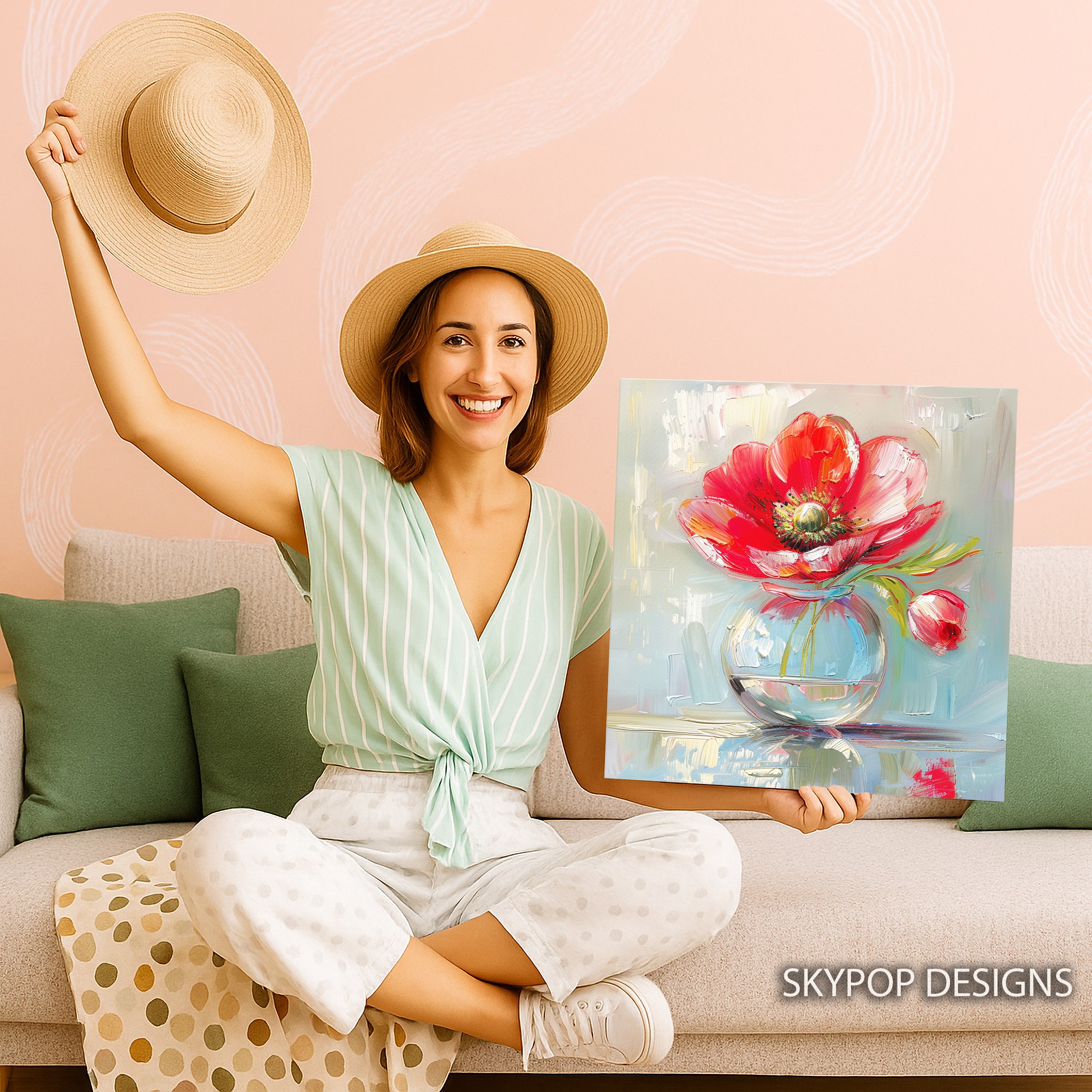 9.jpg Red Anemone Art