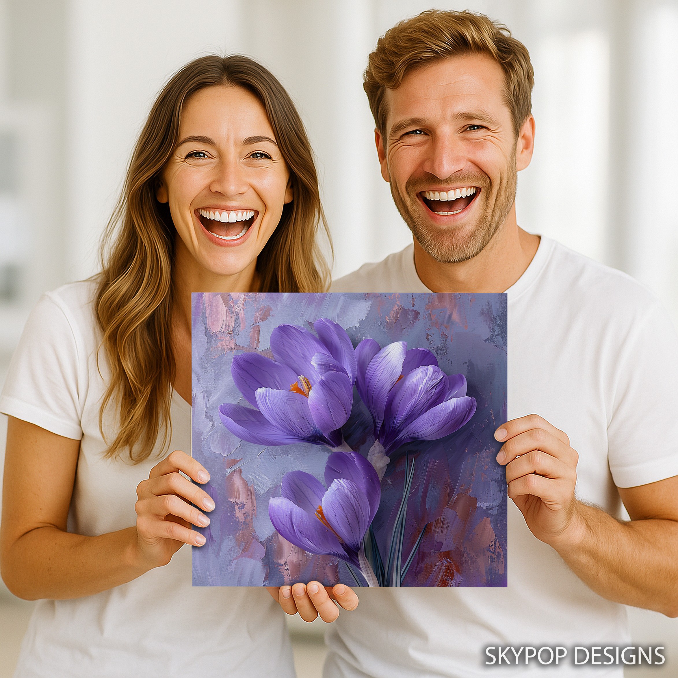 9.jpg Purple Crocus Art