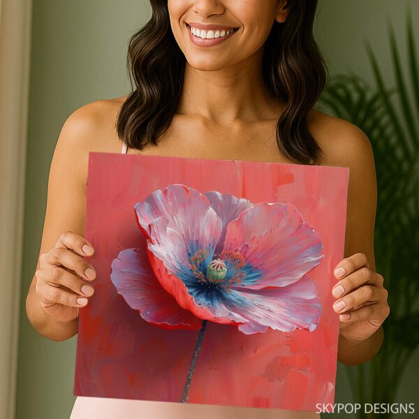 Poppy Bloom Art