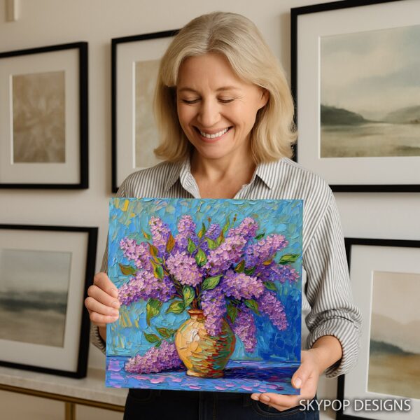 Lilac Bouquet Art