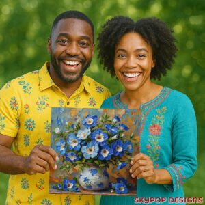Bluebell Art