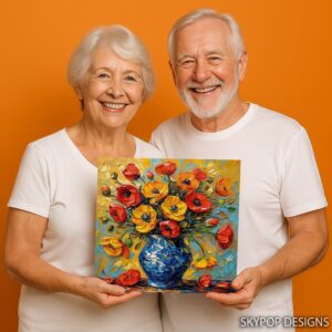 Poppy Bouquet Art