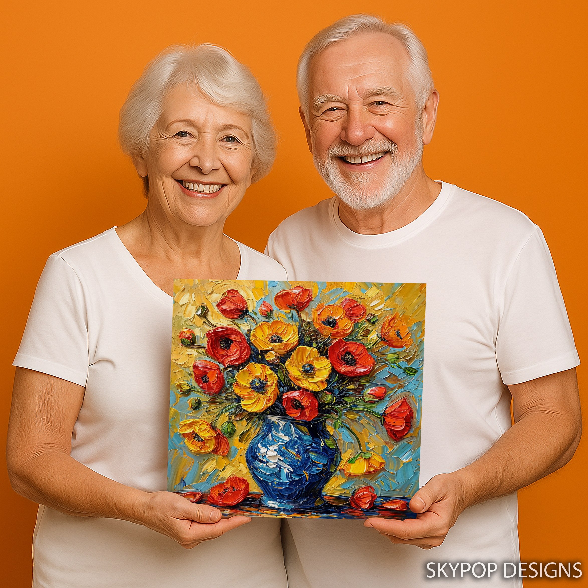 9.jpg Poppy Bouquet Art