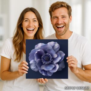 Anemone Flower Art