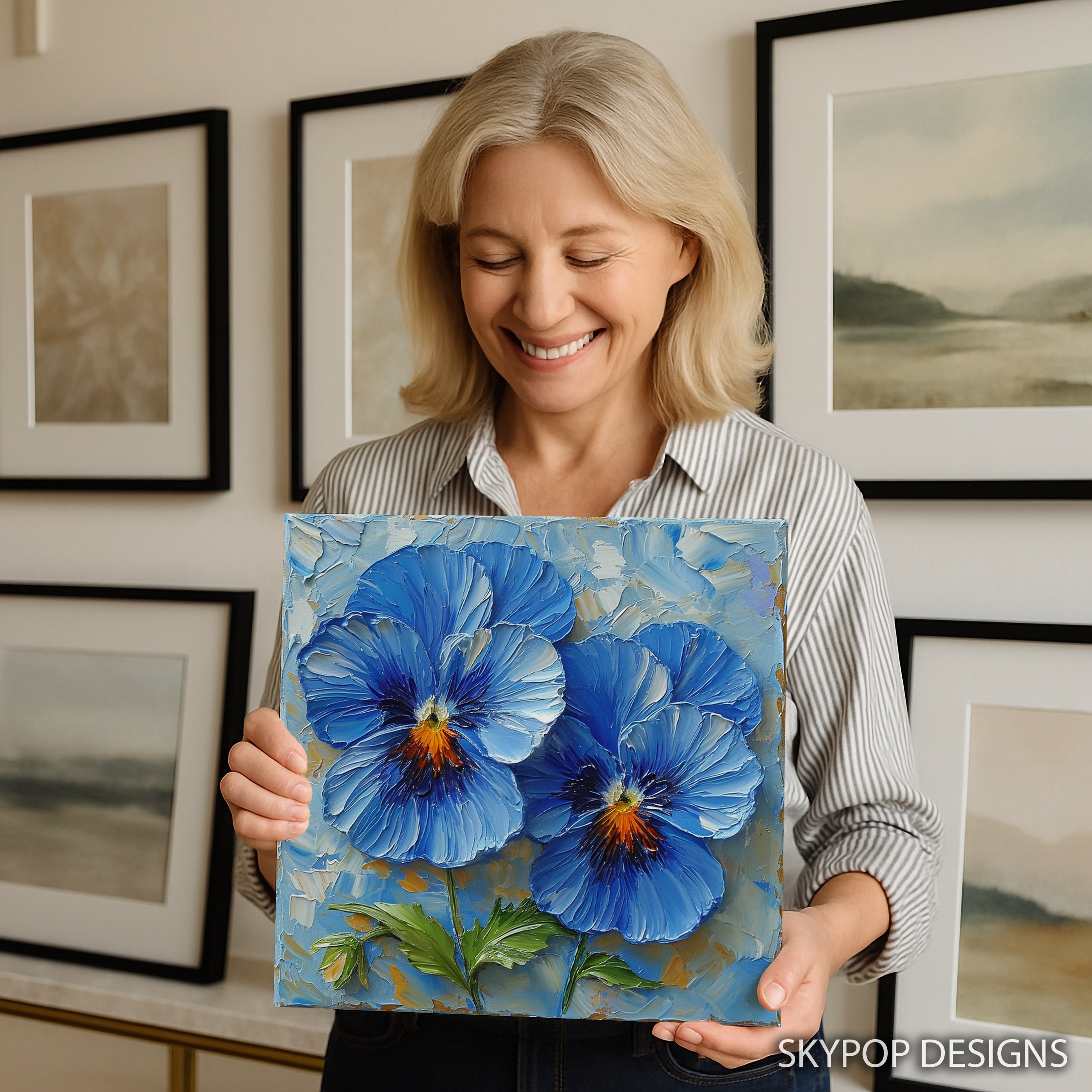 9.jpg Pansy Garden Art