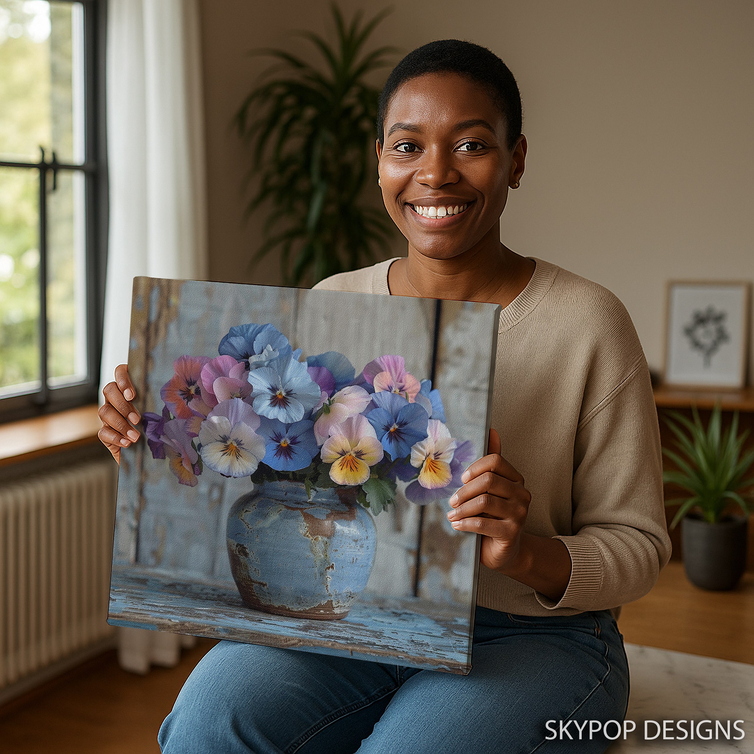 9.jpg Pansy Vase Art