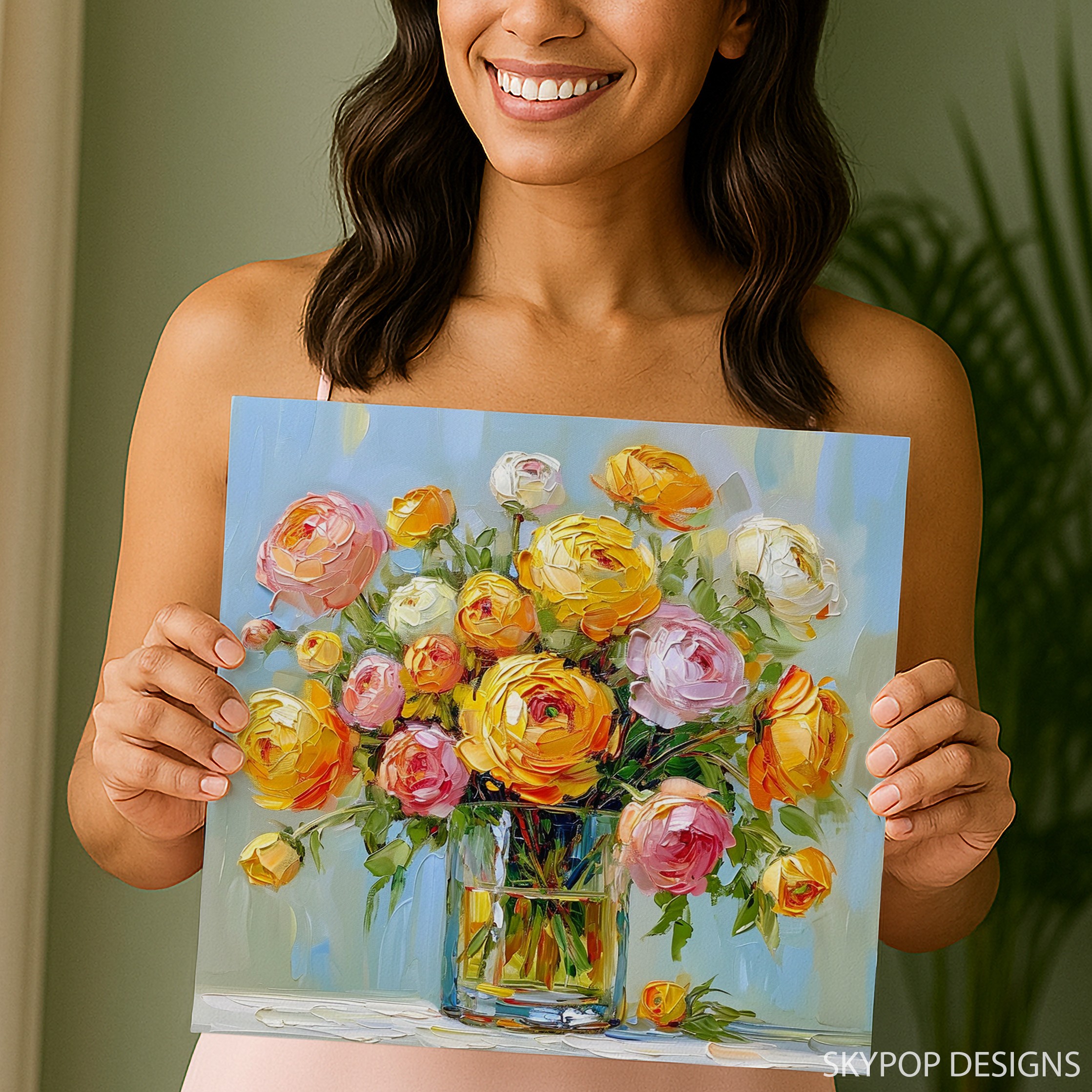 9.jpg Ranunculus Bouquet Art