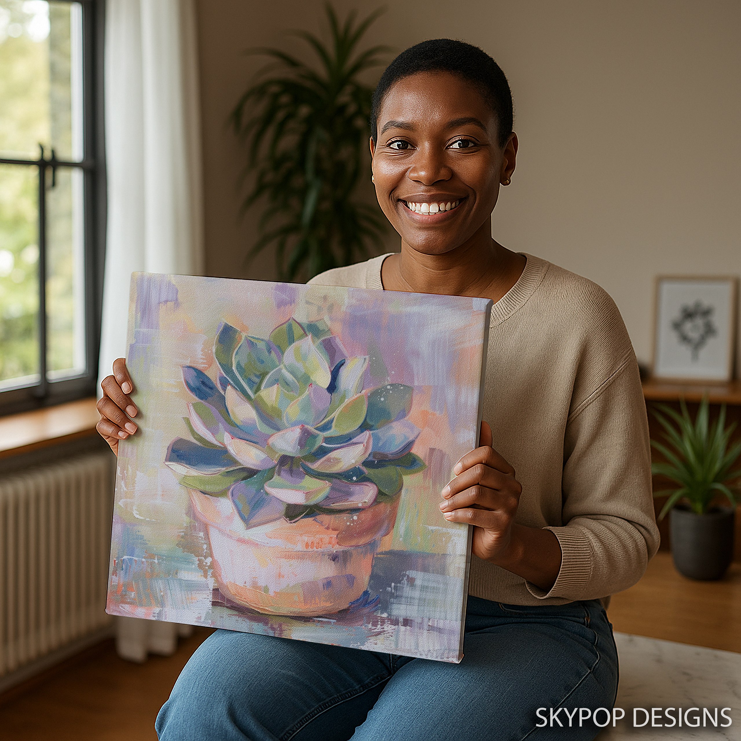 9.jpg Succulent Garden Art