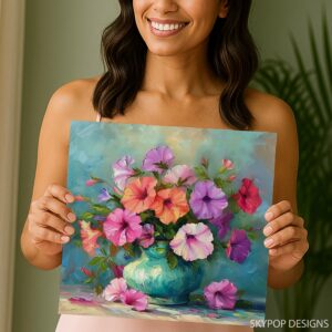 Petunia Bouquet Art