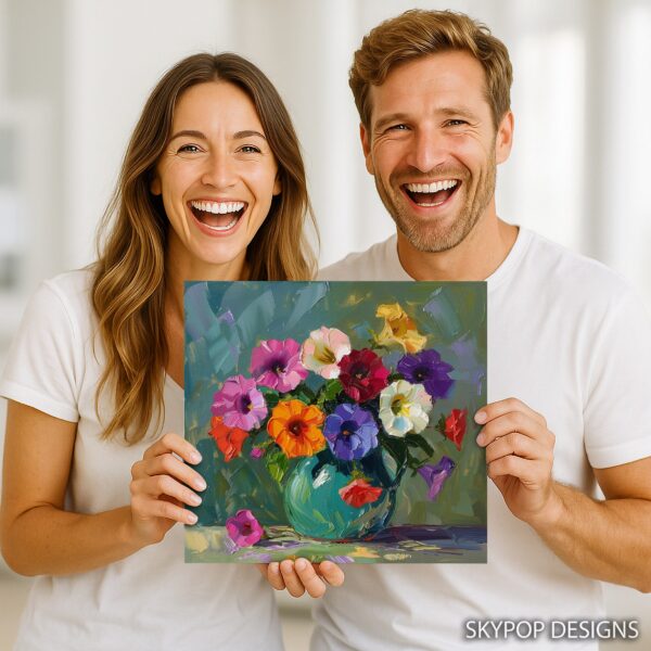 Petunia Bouquet Art