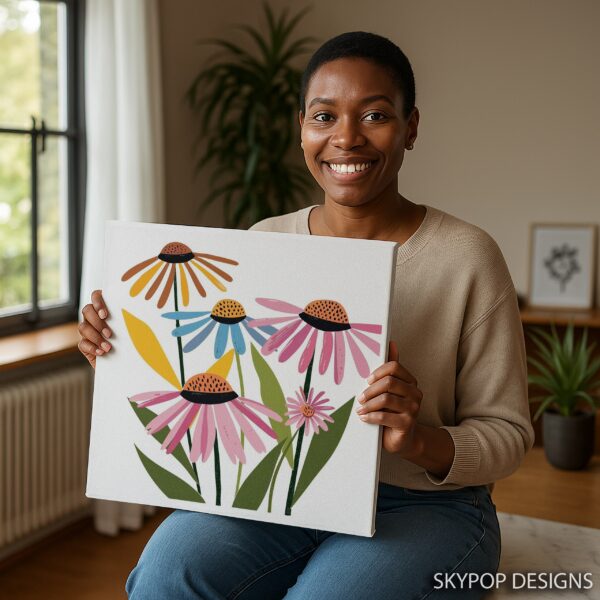 Coneflower Art