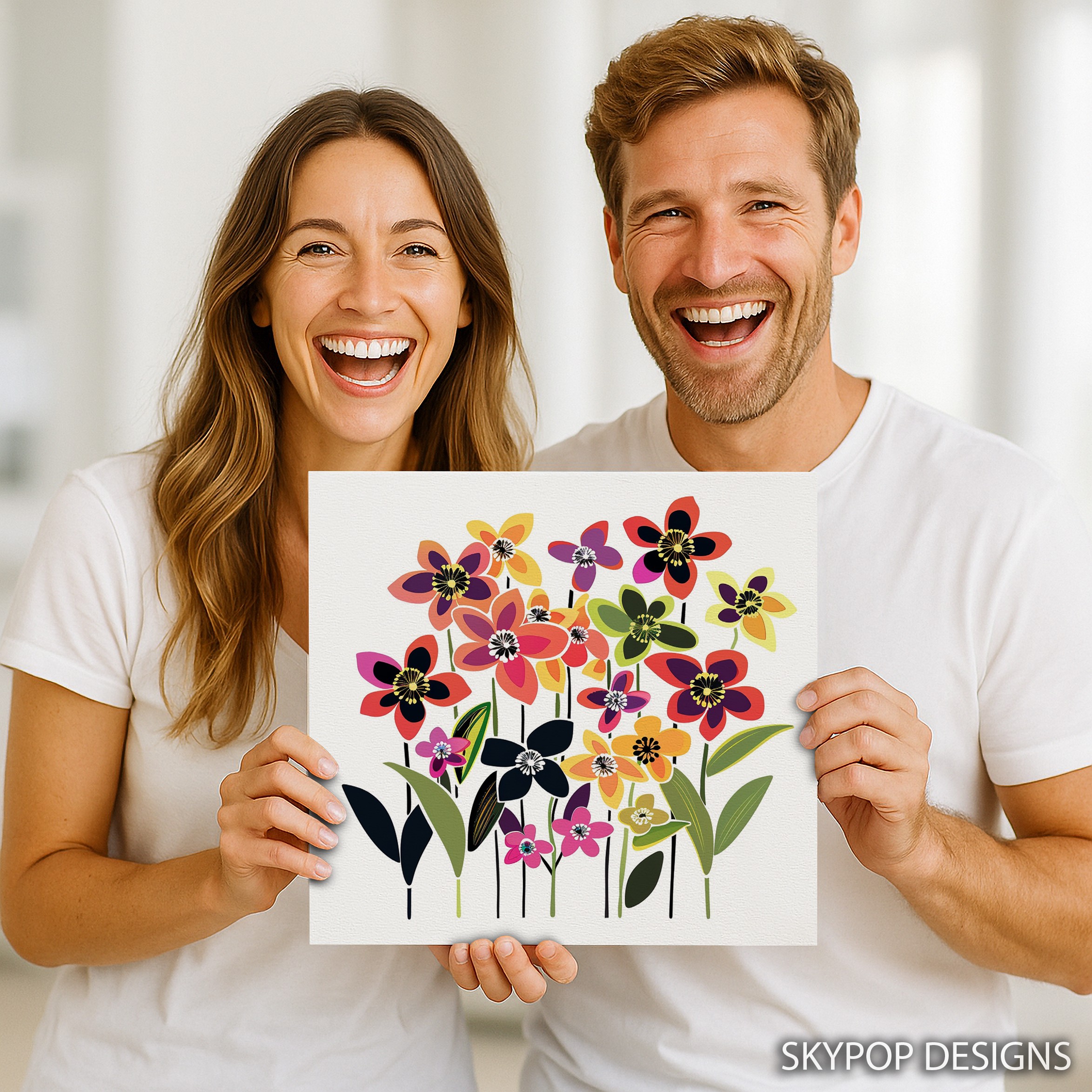 9.jpg Cosmos Flower Art