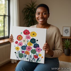 Ranunculus Garden Art