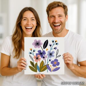 Daisy Meadow Blooms Art