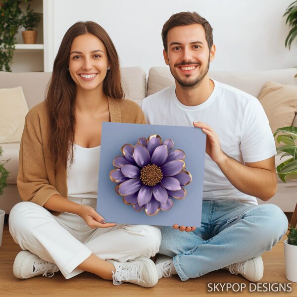 Golden Bloom Art