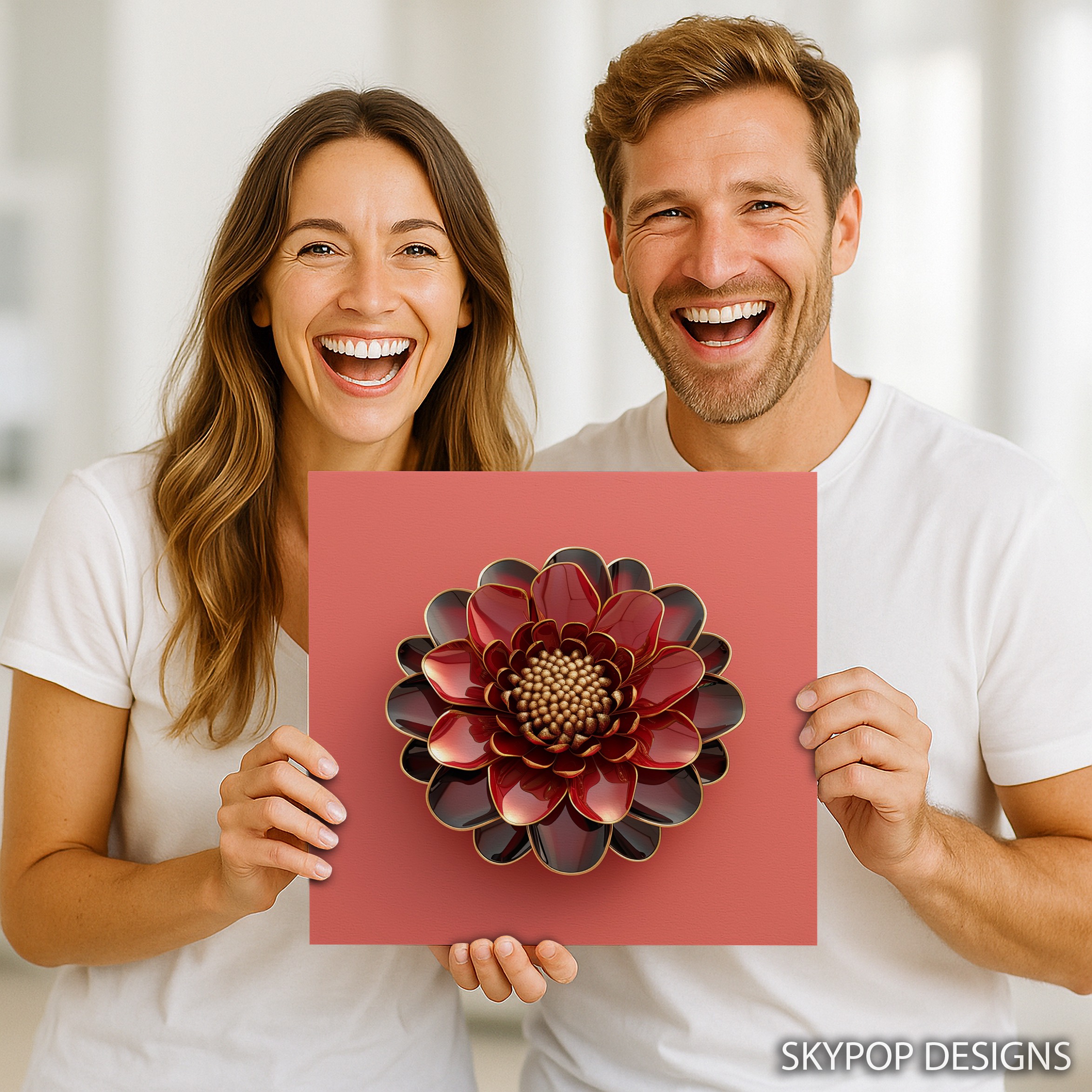 9.jpg Dahlia Bloom Art