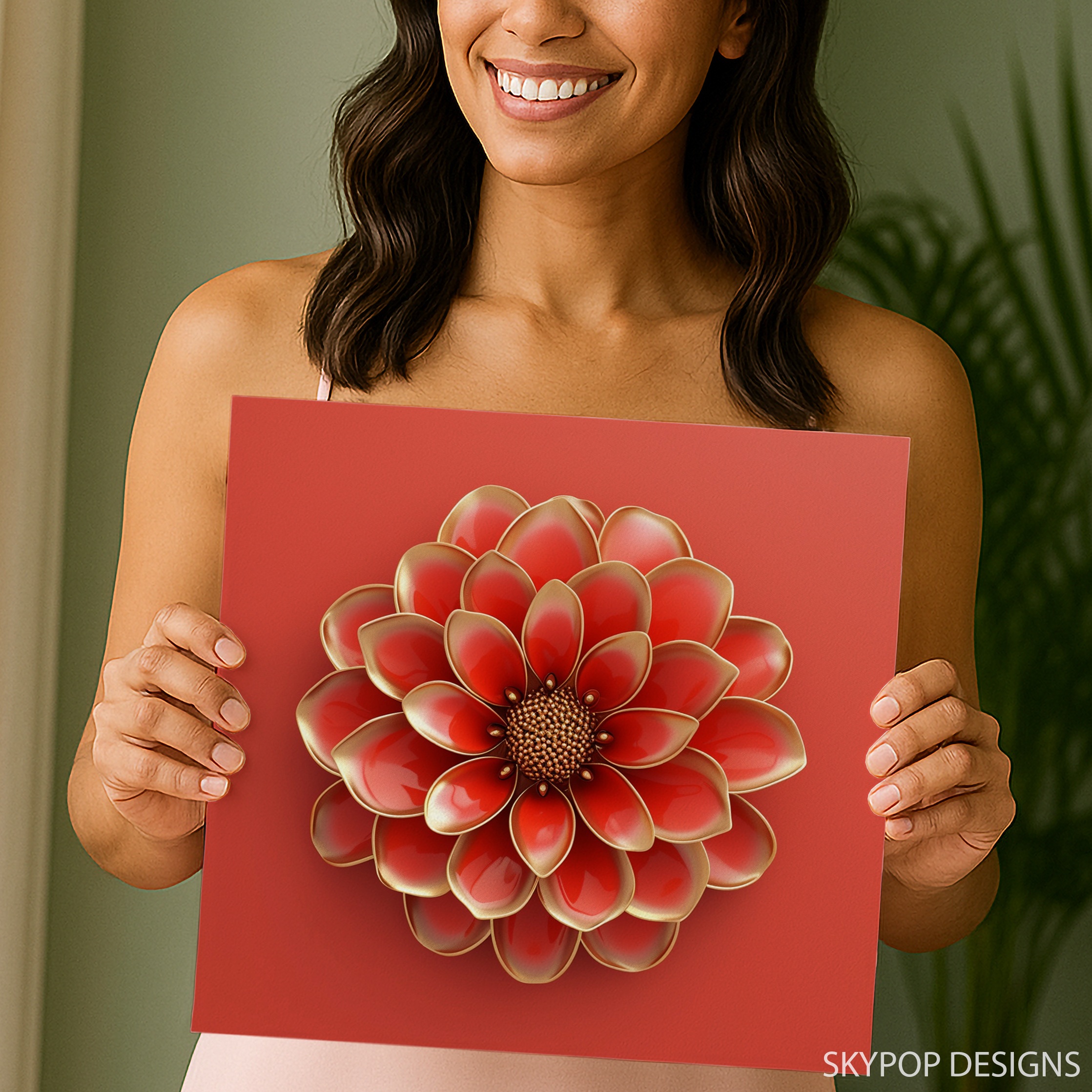 9.jpg Dahlia Flower Art