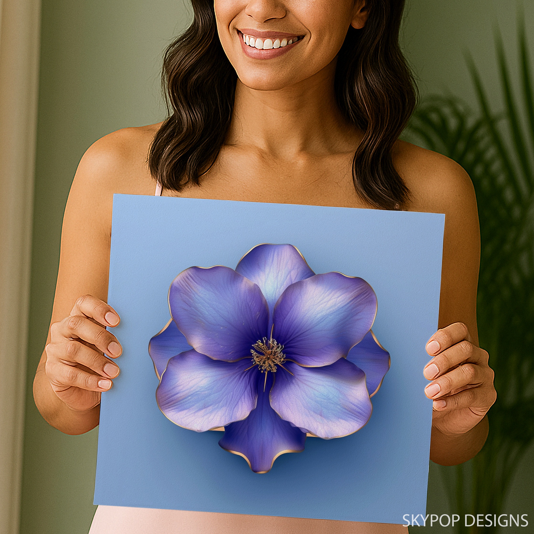 9.jpg Delphinium Bloom Art