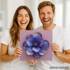 Dahlia Floral Art