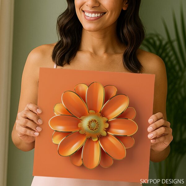 Golden Bloom Art