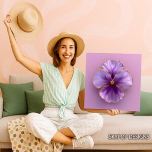 Pansy Art