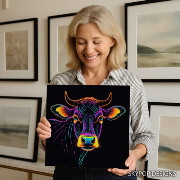 Highland Cow Art