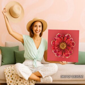 Zinnia Art