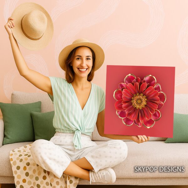 Zinnia Art