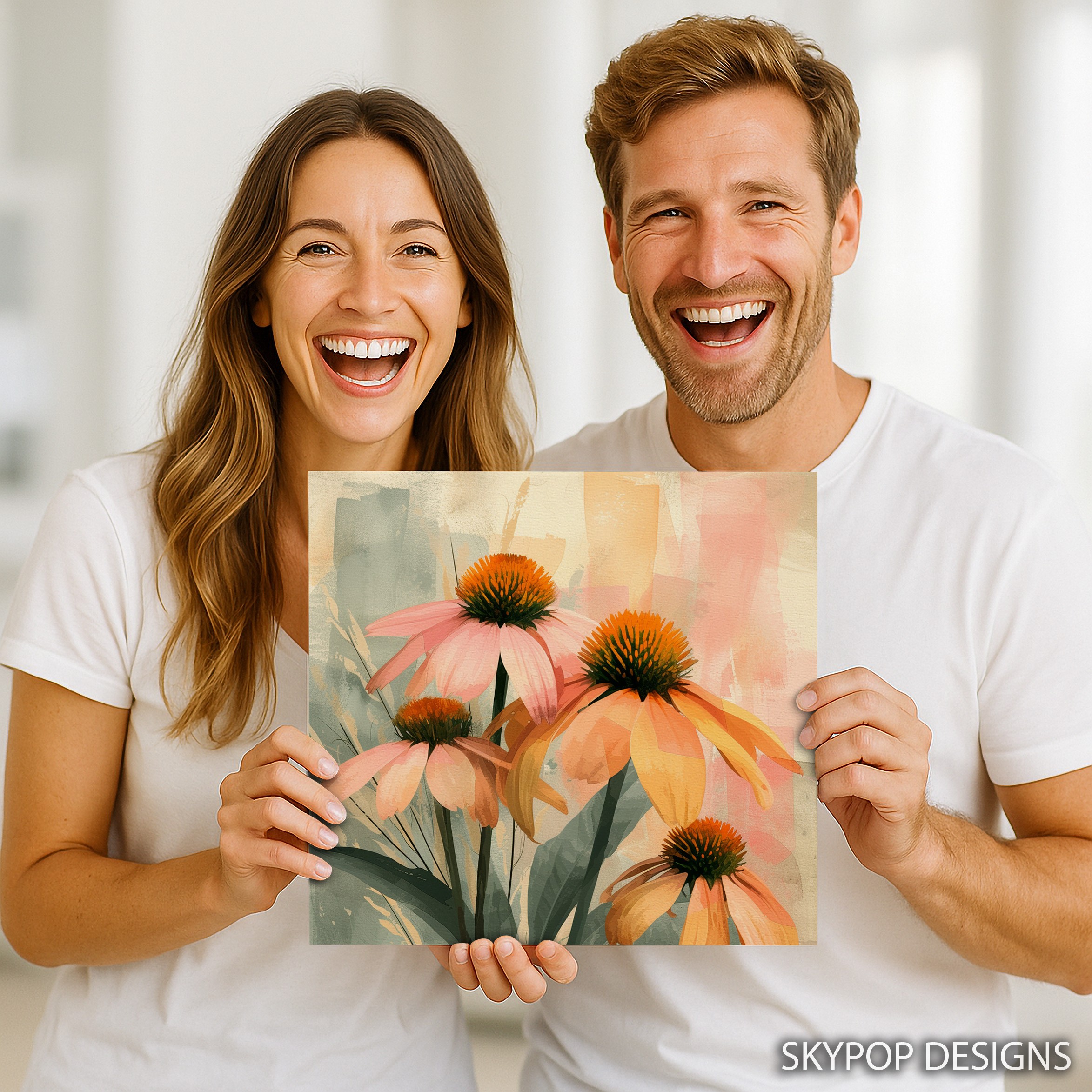 9.jpg Coneflower Garden Art