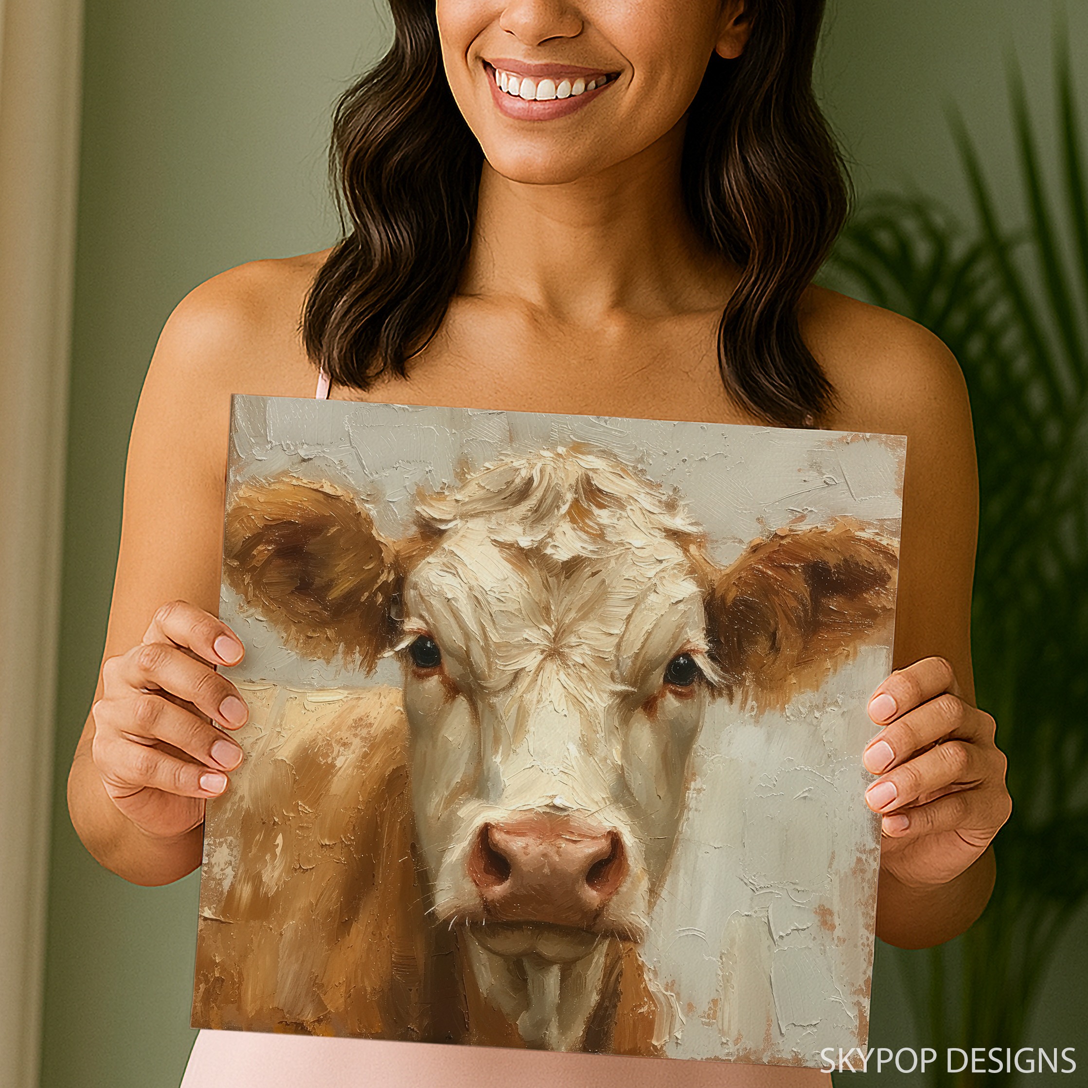 9.jpg Highland Cow Portrait Art