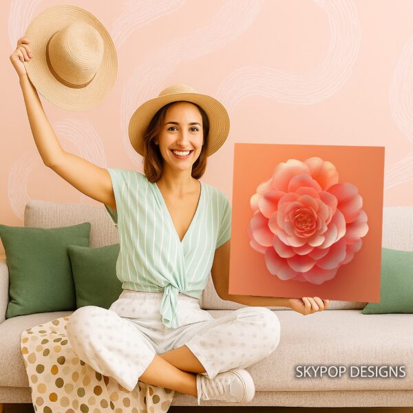 Camellia Bloom Art