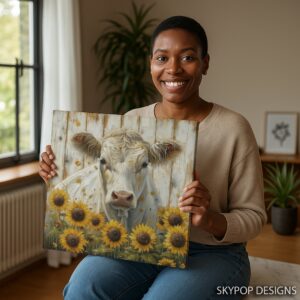 Highland Cow Art
