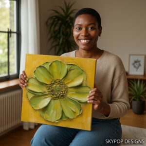 Dahlia Floral Art