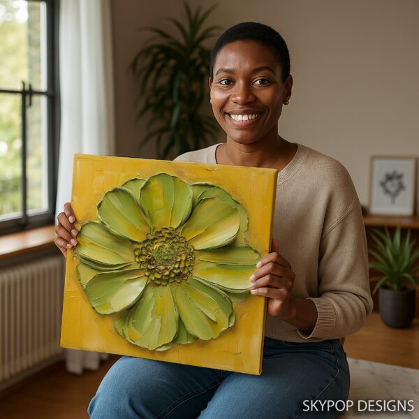 Dahlia Floral Art
