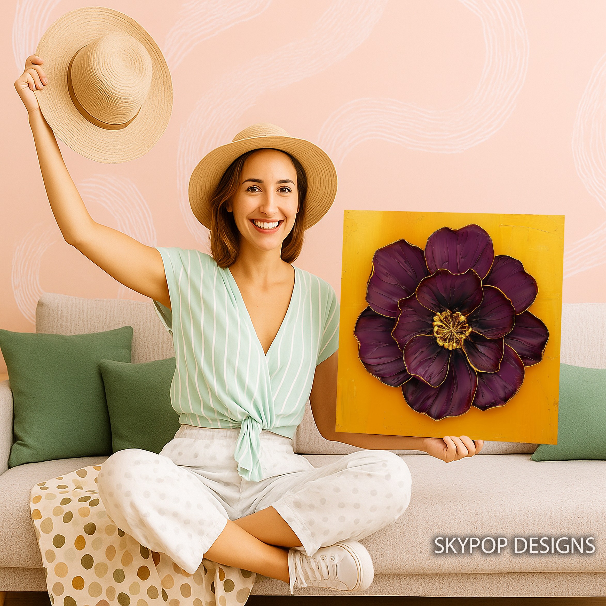 9.jpg Dahlia Flower Art