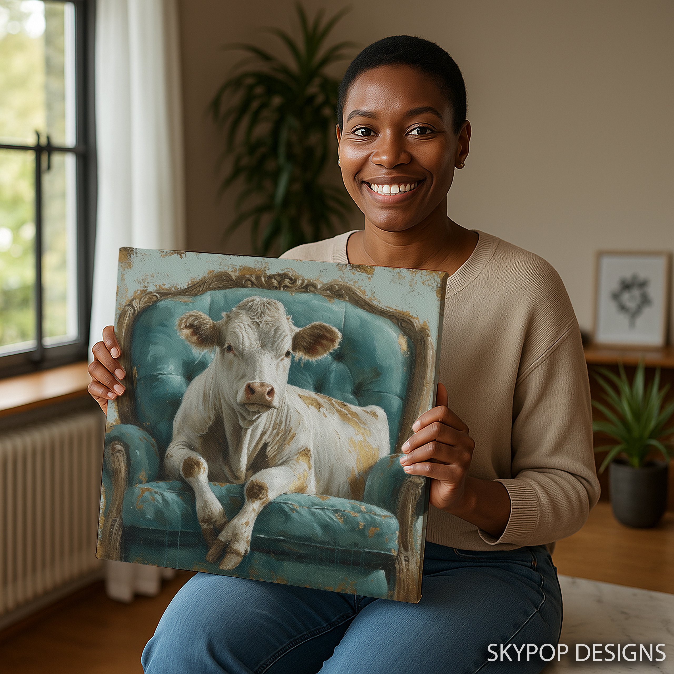 9.jpg Highland Cow Art
