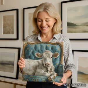 Highland Cow Art