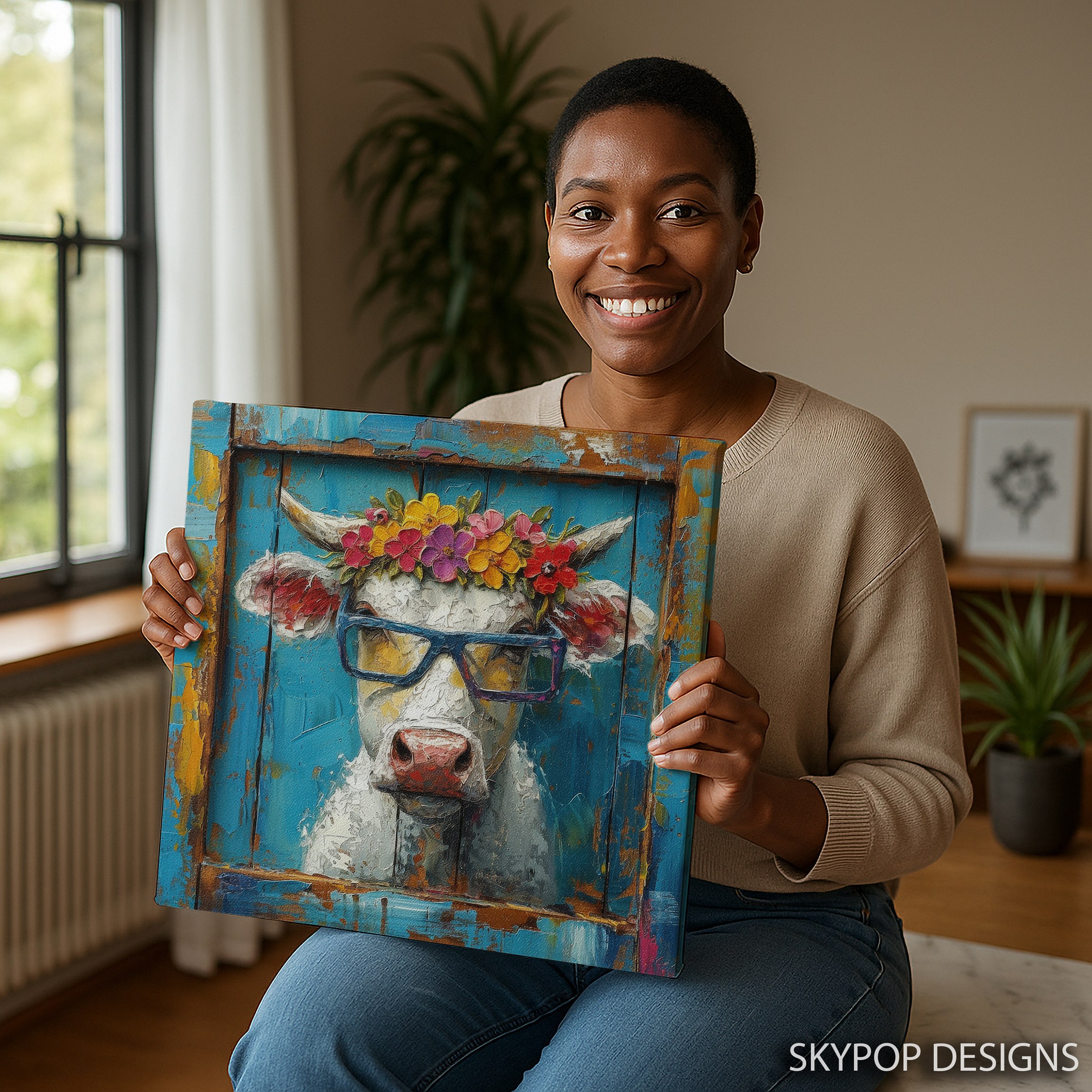 9.jpg Highland Cow Art