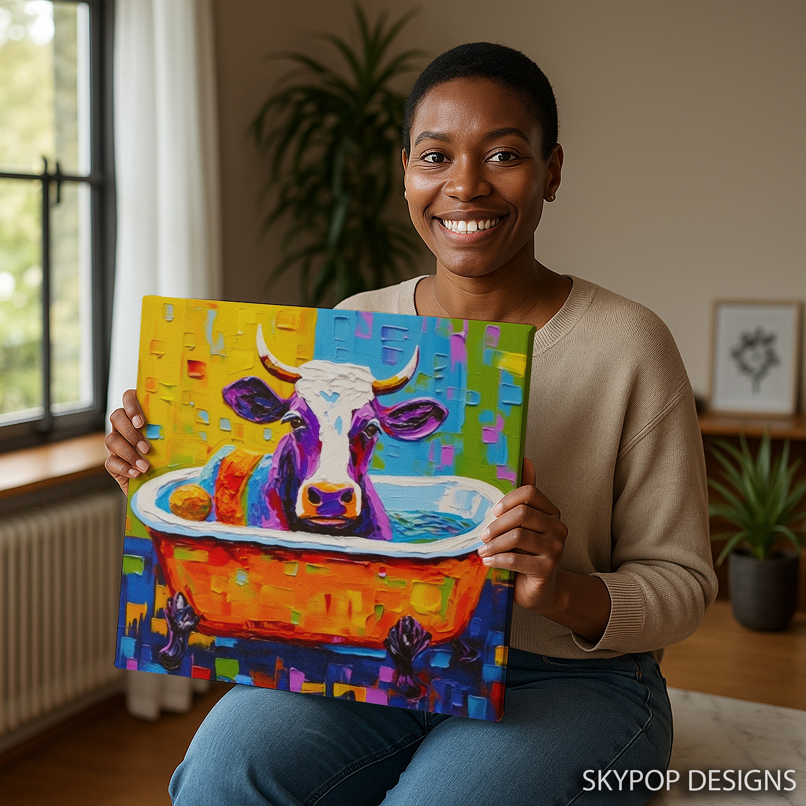 9.jpg Highland Cow Art