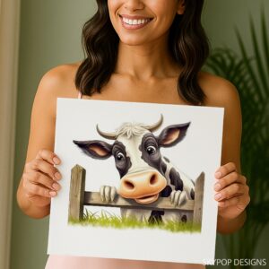 Highland Cow Art