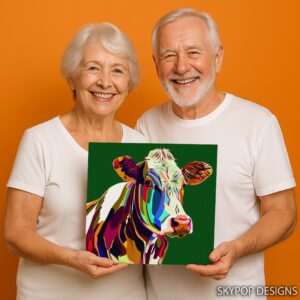 Highland Cow Art