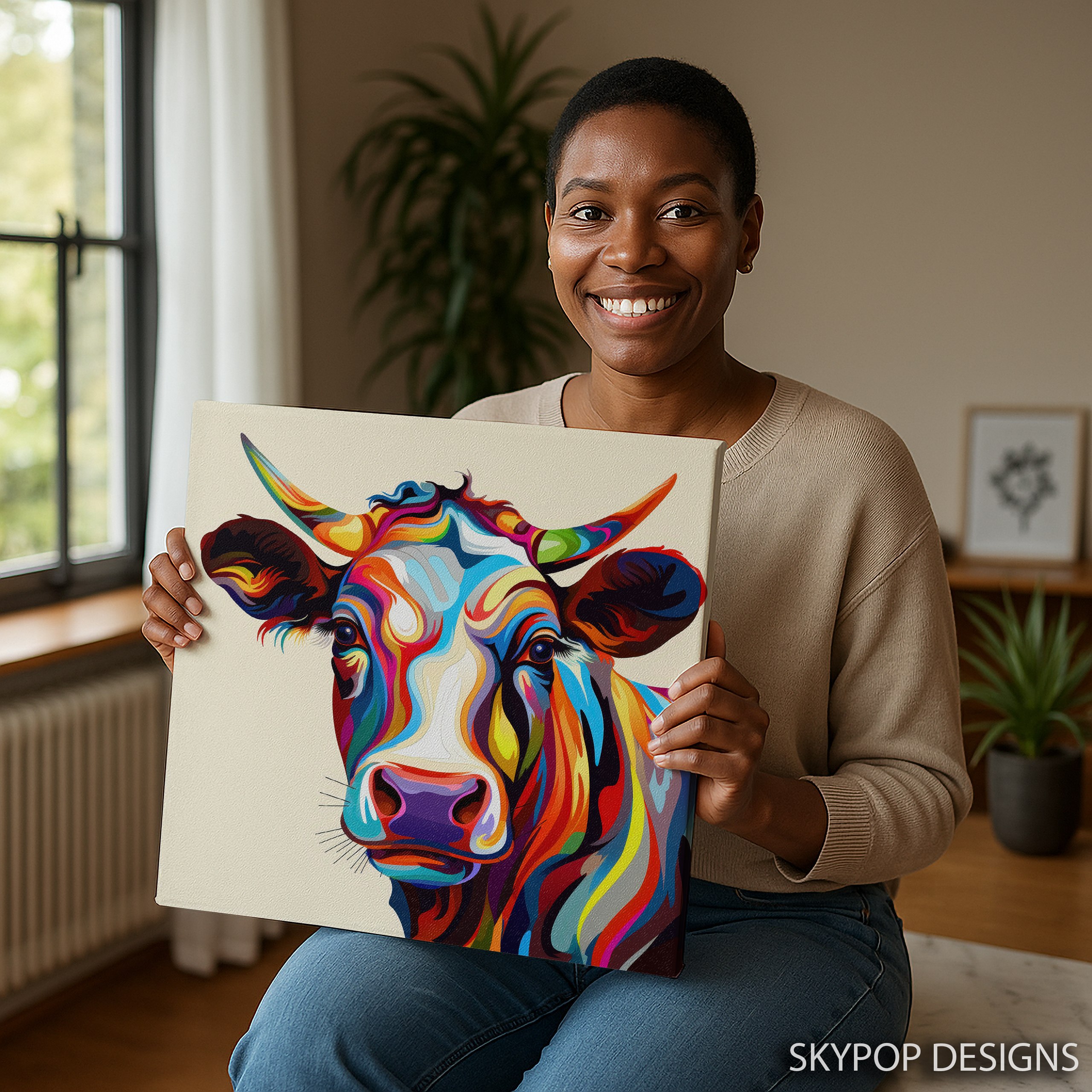 9.jpg Highland Cow Art